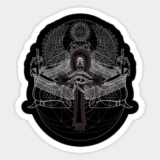 Mysteries and Mysticism - occult, esoteric, magick, alchemy, spiritual Sticker